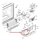 GE Part# WR14X10260 Evaporator Foam Cover (OEM)