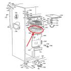 GE Part# WR17X10688 Evaporator Foam Baffle (OEM)