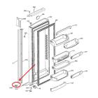 GE Part# WR17X11271 Cap Trim (OEM) Btm Ff Wh