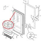 GE Part# WR17X12666 Door Bin (OEM) 2 Liter