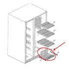 GE Part# WR21X10112 Basket Wire Slideout (OEM)