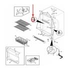 GE Part# WR23X24025 Light Board (OEM) 3 Led Cluster