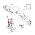 GE Part# WR2X8964 Auger Motor Wire Harness (OEM)