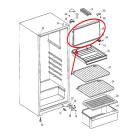 GE Part# WR37X5046 Evaporator Door (OEM)