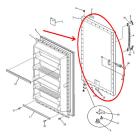 GE Part# WR49X10213 Door Panel Kit (OEM) Outer