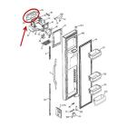 GE Part# WR55X10483 Interface Dispenser Assembly (OEM)