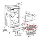 GE Part# WR71X10919 Shelf (OEM)