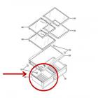 GE Part# WR71X30389 Vegetable Pan (OEM)