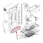 GE Part# WR74X23504 Toe Kick Kit (OEM)