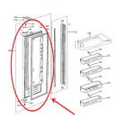 GE Part# WR78X11087 Door Assembly (OEM) Sts