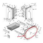 GE Part# WR78X12515 Door Foam Assembly (OEM)