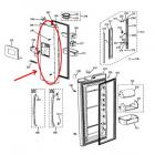 GE Part# WR78X12538 Door Foam Assembly (OEM)