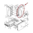 GE Part# WR78X12706 Door Foam Assembly (OEM) FR BW RH