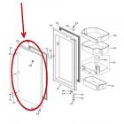 GE Part# WR78X28142 Door Assembly (OEM) Outer