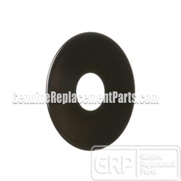 GE Part# WB13T10006 Burner Cap - 3 1/2in - Meduim/Black (OEM)