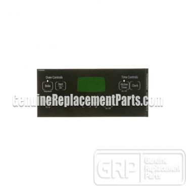 GE Part# WB27T11023 Faceplate Graphics (OEM)